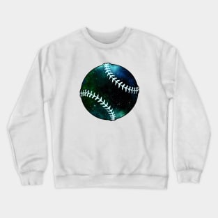 Baseball Space Crewneck Sweatshirt